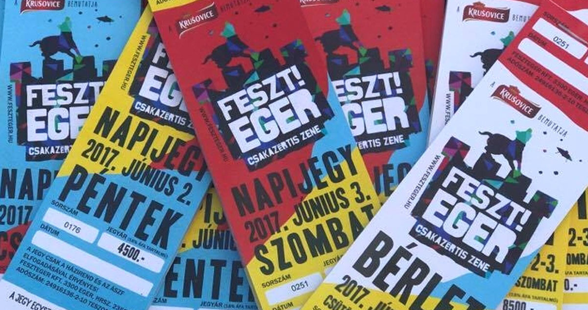 Feszt!Eger jegy