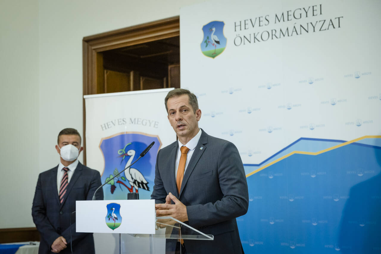 Dr. Juhász Attila Simon, a Heves Megyei Közgyűlés elnöke