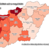 Covid terkep megye210416