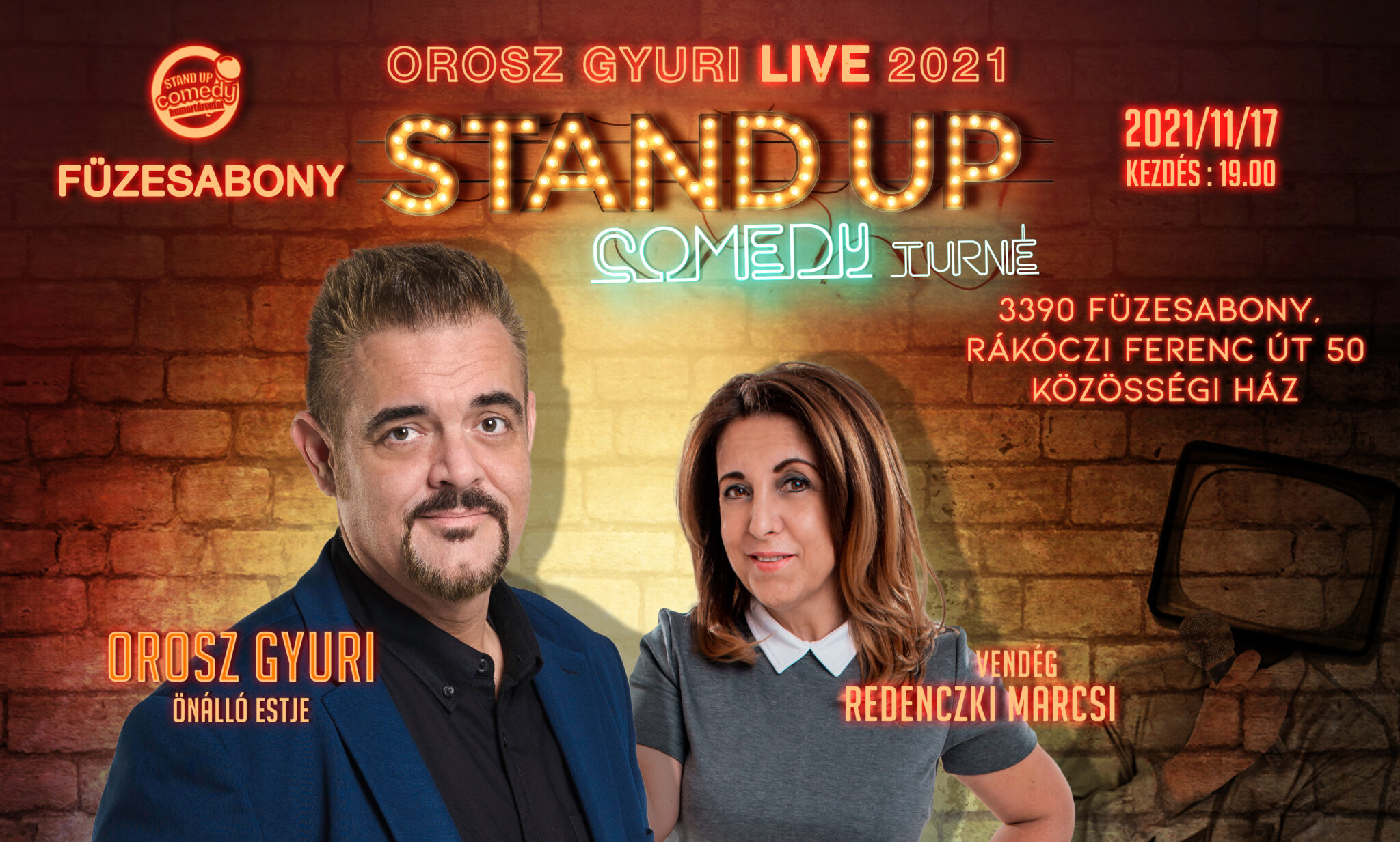 Füzesabony Stand Up Turné (1)