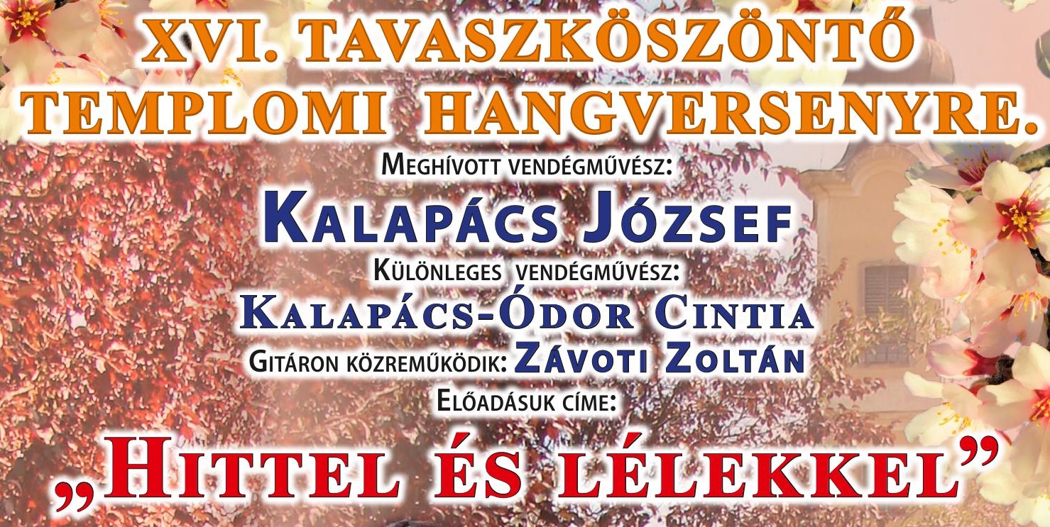 Templomi hangverseny plakát 2024