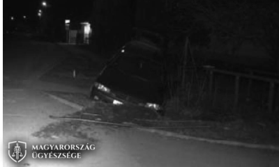 Ittasan trükközött autójával
